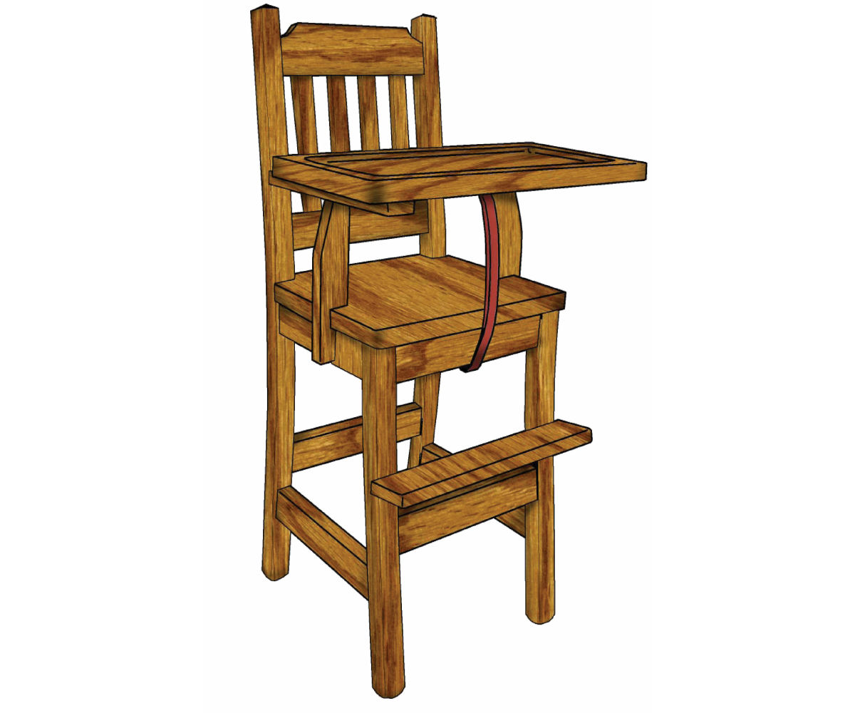 Mission High Chair