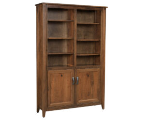 Ventura Bookcase With Doors | The Wood Carte