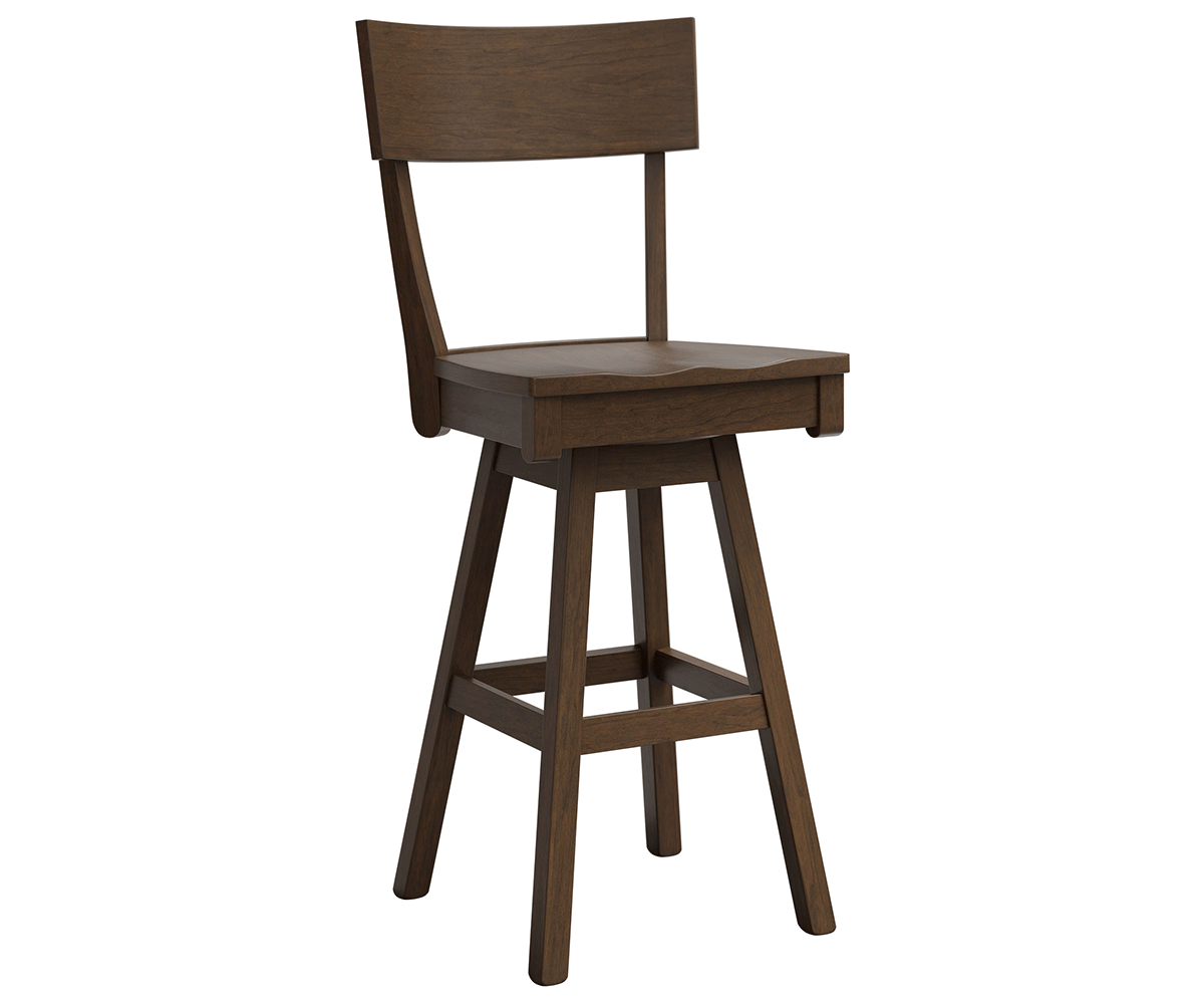 Miranda 30" Swivel Bar Stool The Wood Carte
