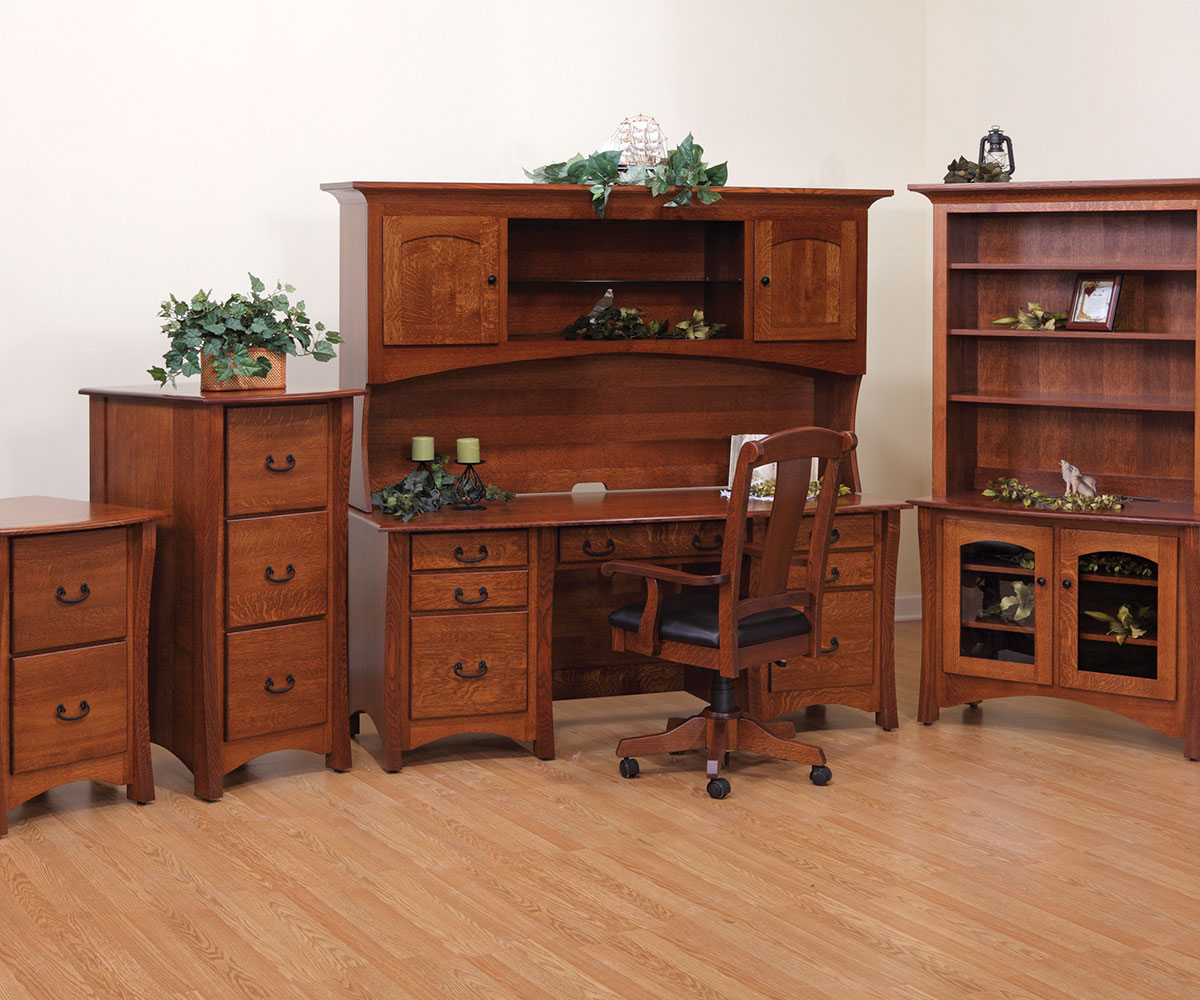 Master Lateral File Cabinet with Bookcase - Image 2