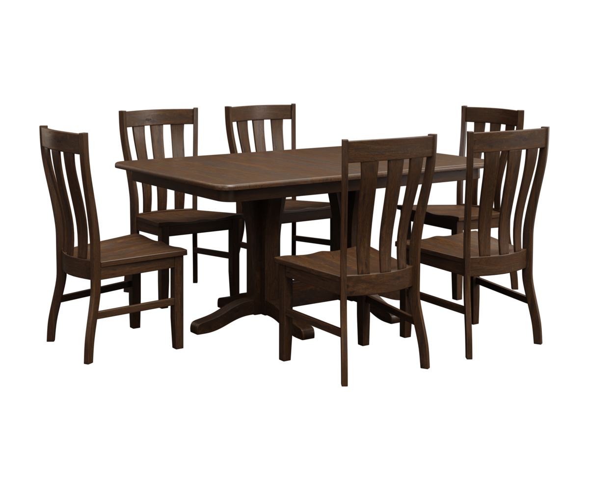 Millsdale Double Pedestal Table - Image 4