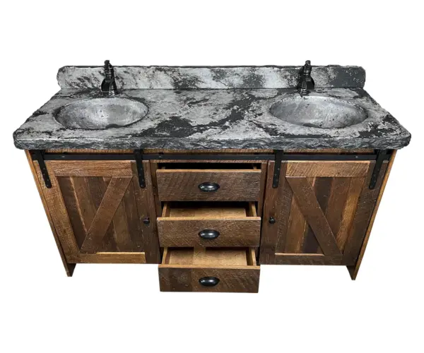 Deer Creek 60" Double Bowl Vanity