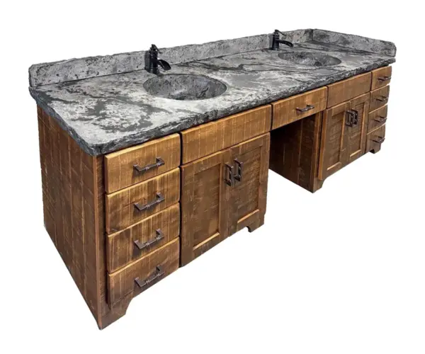 Bear Creek 90" Double Bowl Vanity