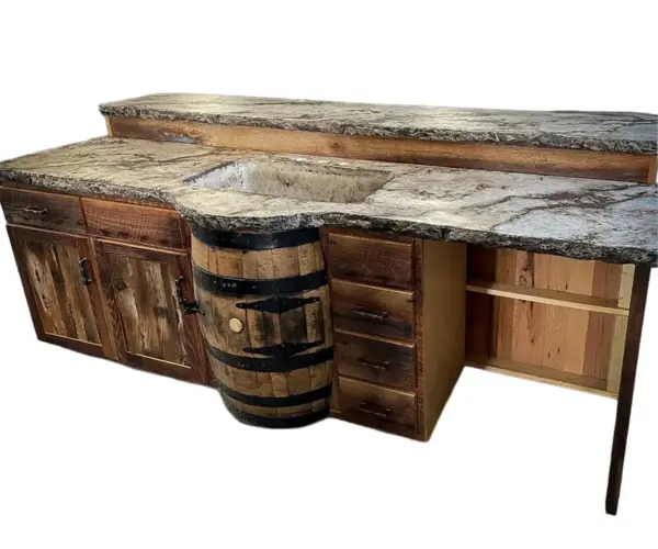 Copper Creek Canyon 100" Island