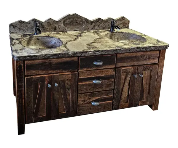 Deer Creek 60" Double Bowl Vanity