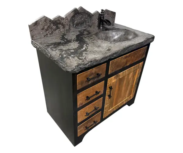 Old World Farmhouse 36" Vanity with Drawers