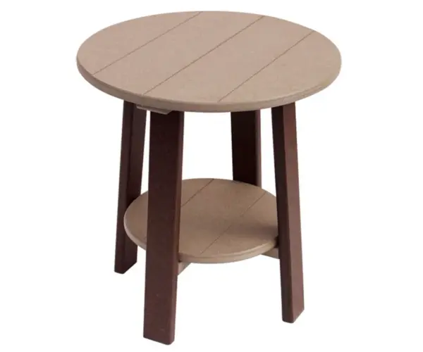 Round Dining End Table